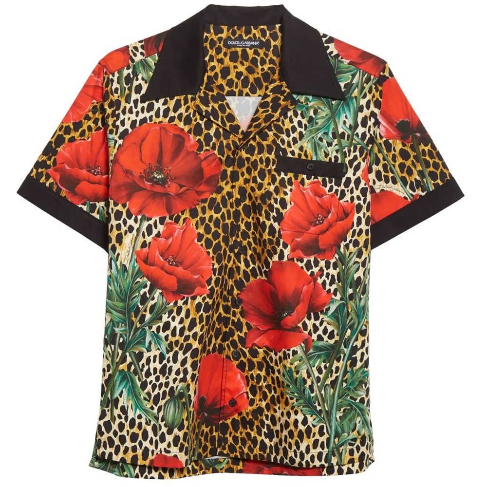 Dolce & Gabbana leopard stretch T-shirt - Picture 5 of 8